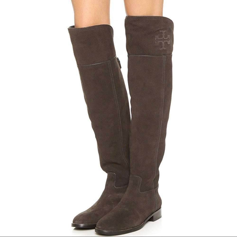 Tory Burch - Simone Suede Over the Knee Boots